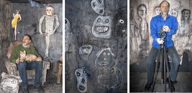 Roger Ballen photographs