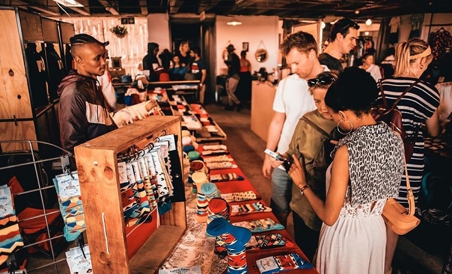 Shopping in Braamfontein